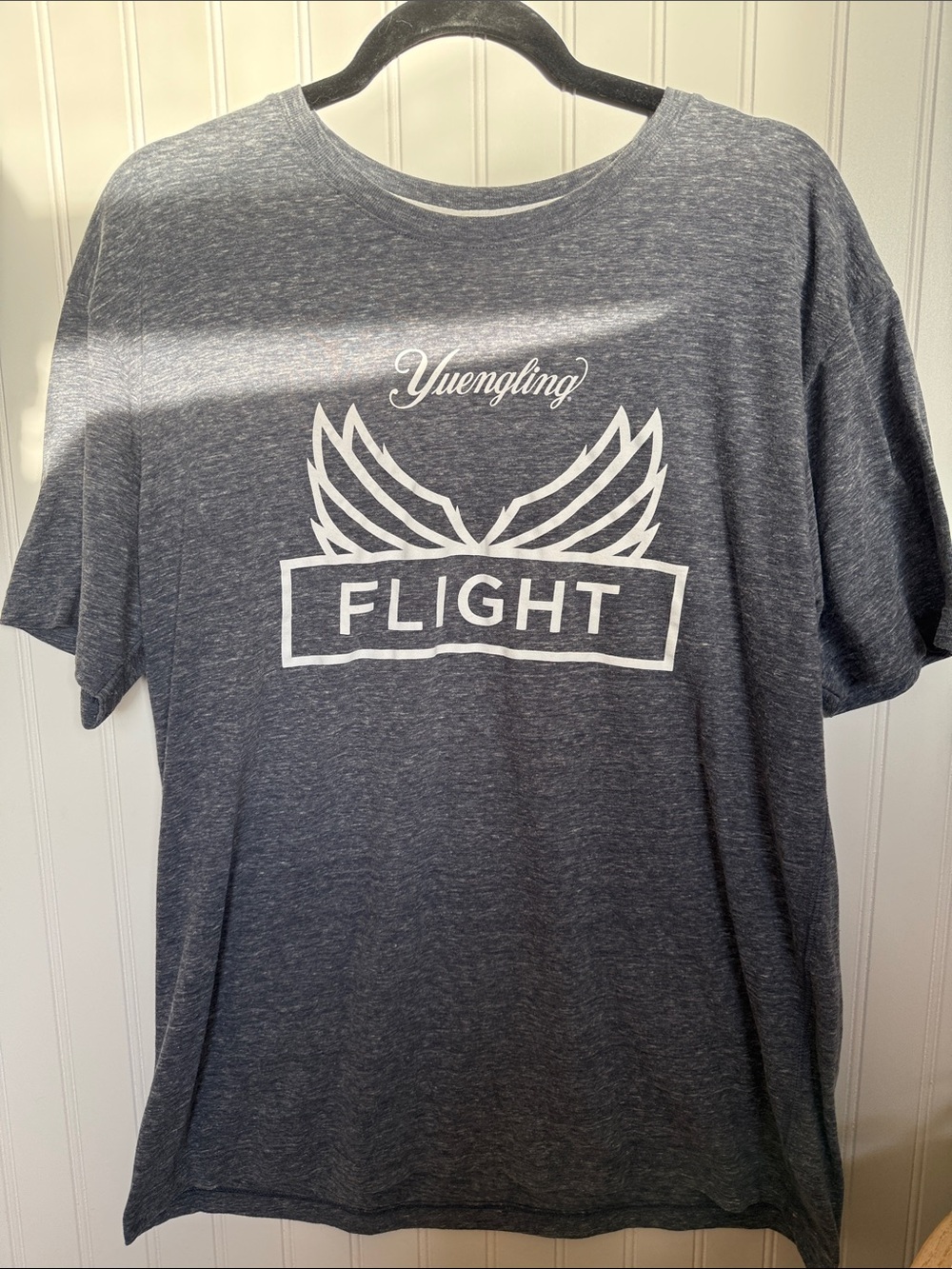 Yingling Flight Men's Heather Gray Graphic Tee large